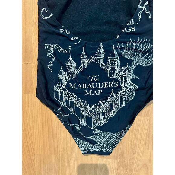 Harry Potter Marauder's Map Swimsuit - Picture 7 of 16